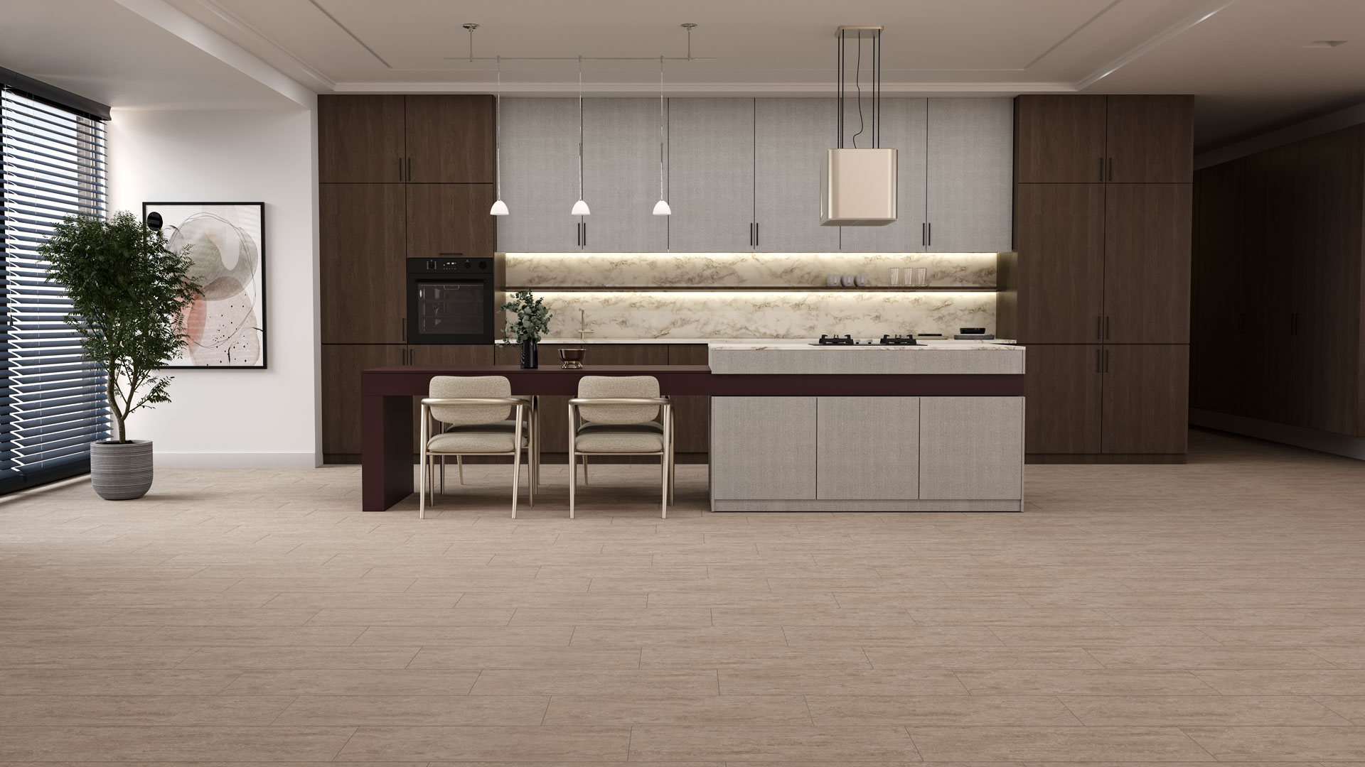 TERRANO LAMİNAT Render