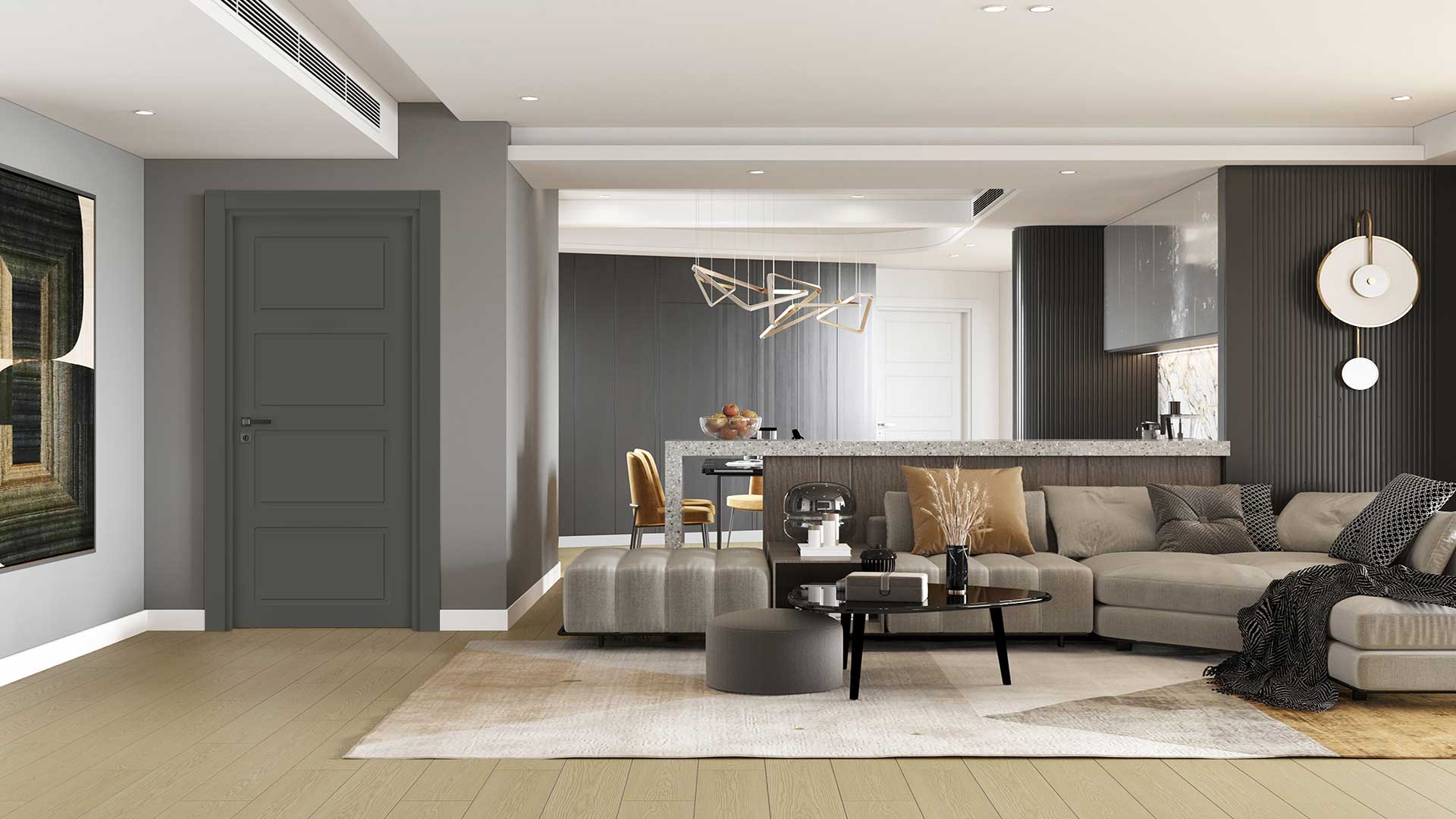 VDA-05 MODERN ANTHRACITE Render