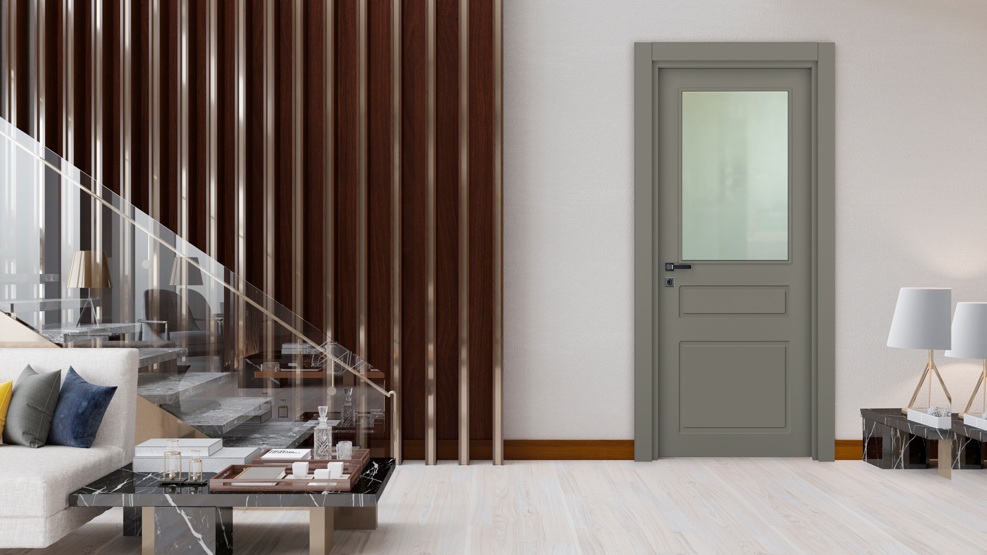 VDA-06 HAKİ GRİ CAMLI Render