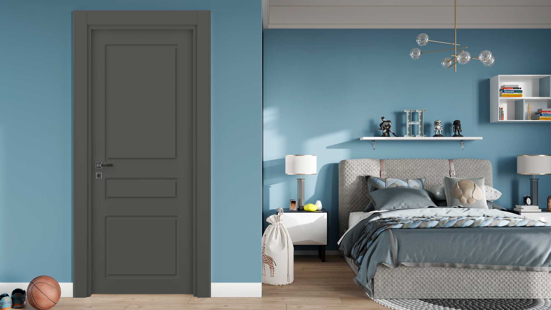 VDA-06 MODERN ANTHRACITE Render