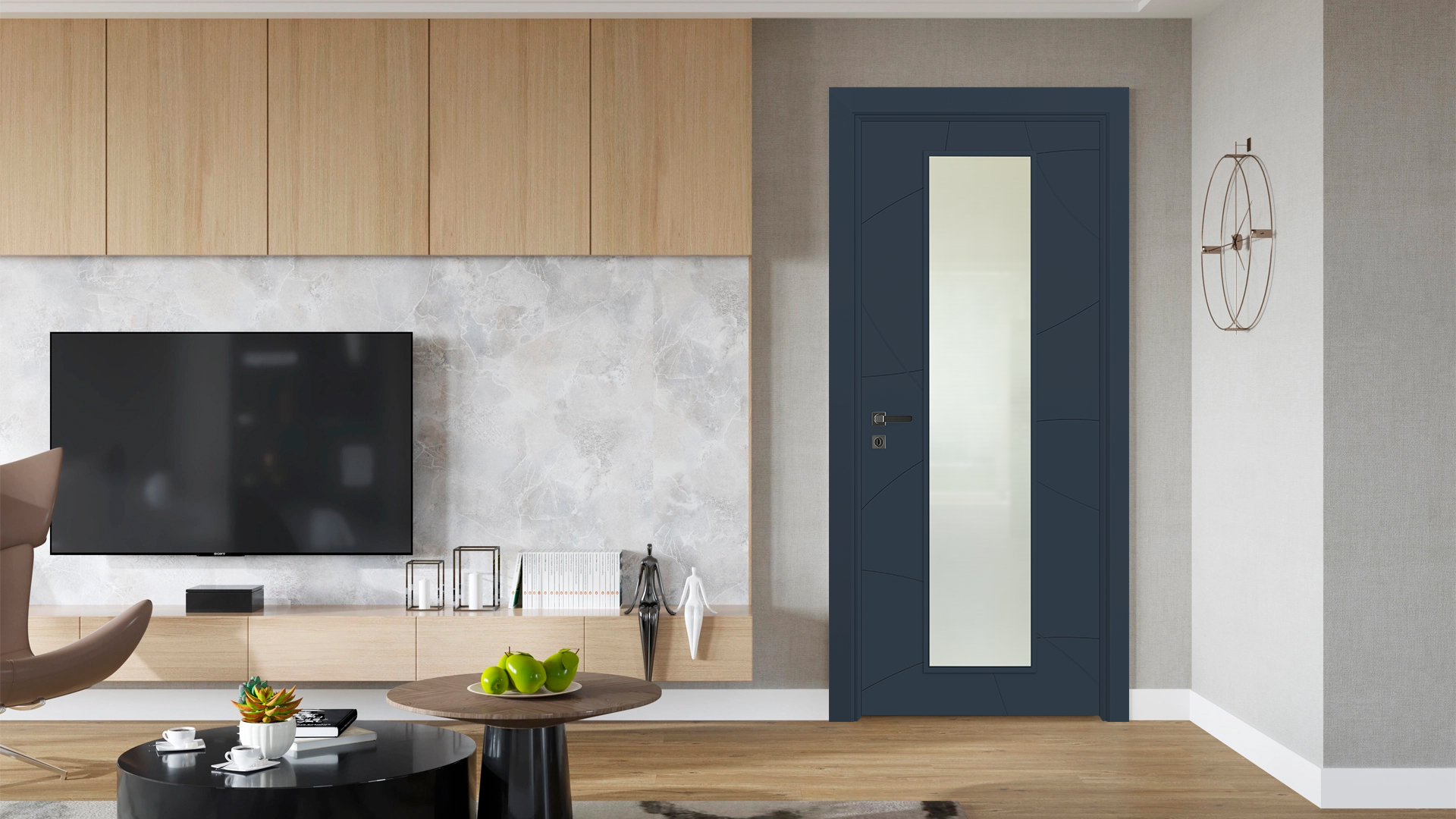 VDA-100 BELİZE MAVİ CAMLI Render