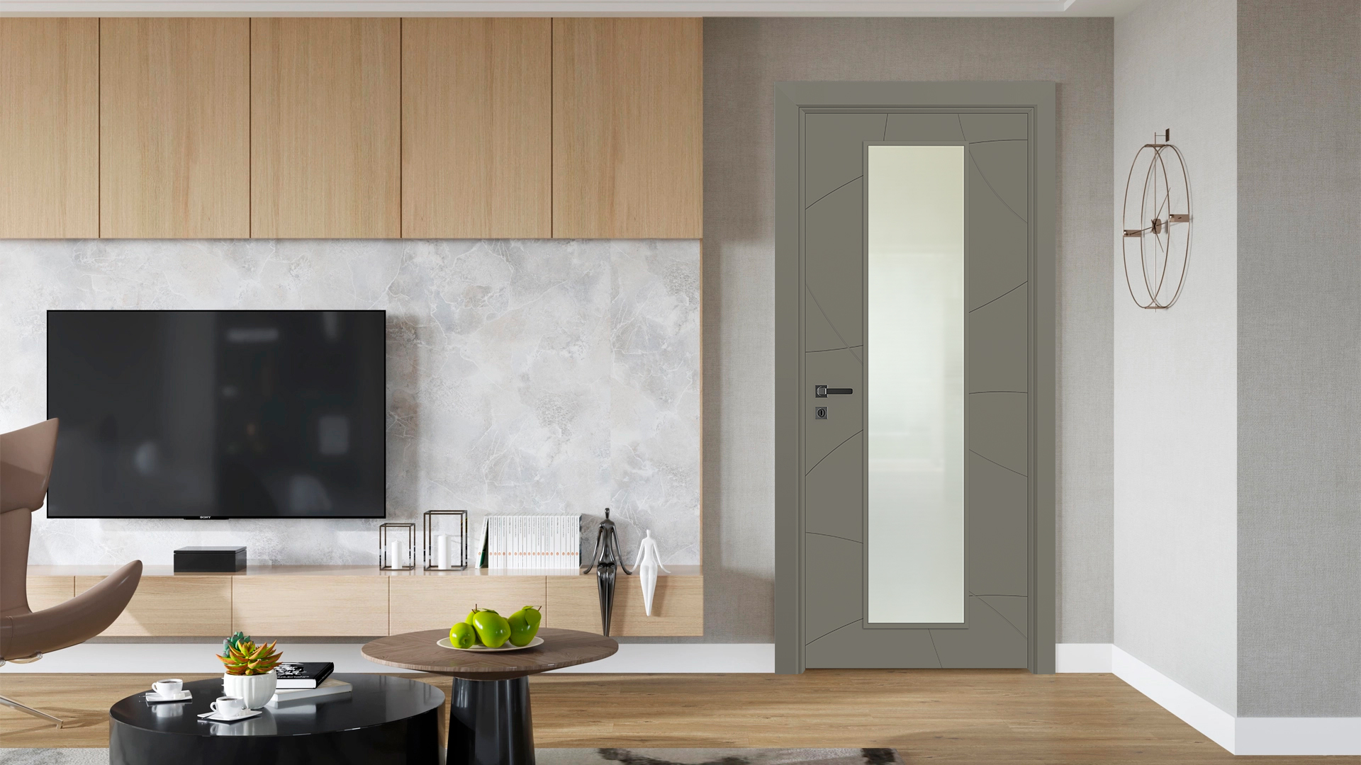 VDA-100 HAKİ GRİ CAMLI Render