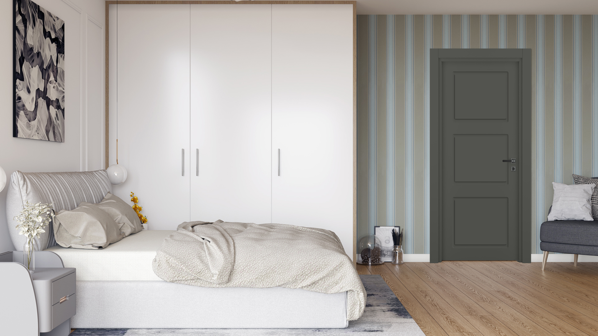 VDA-10 MODERN ANTHRACITE Render