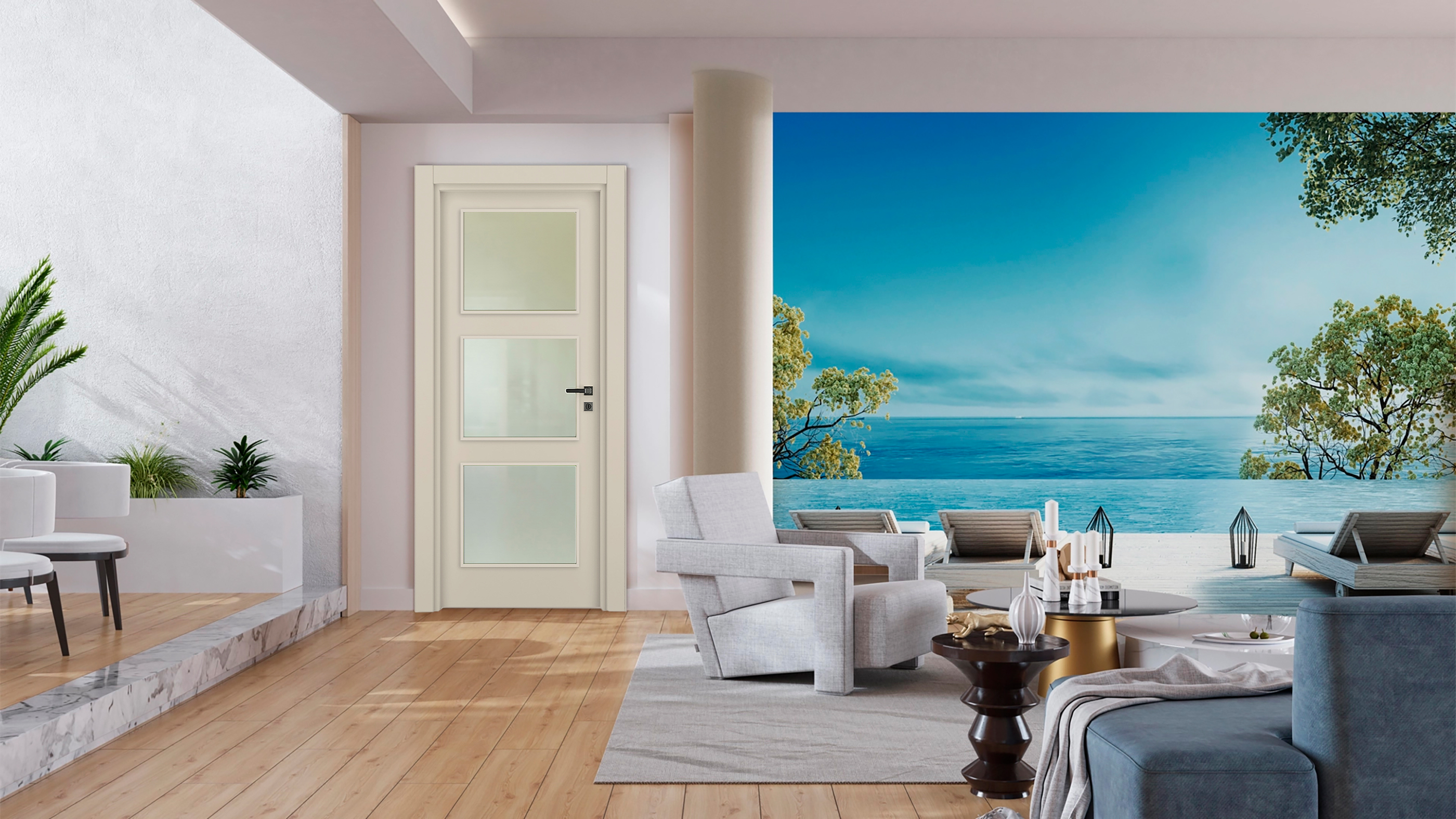 VDA-10 SOFT BEIGE GLAZED Render