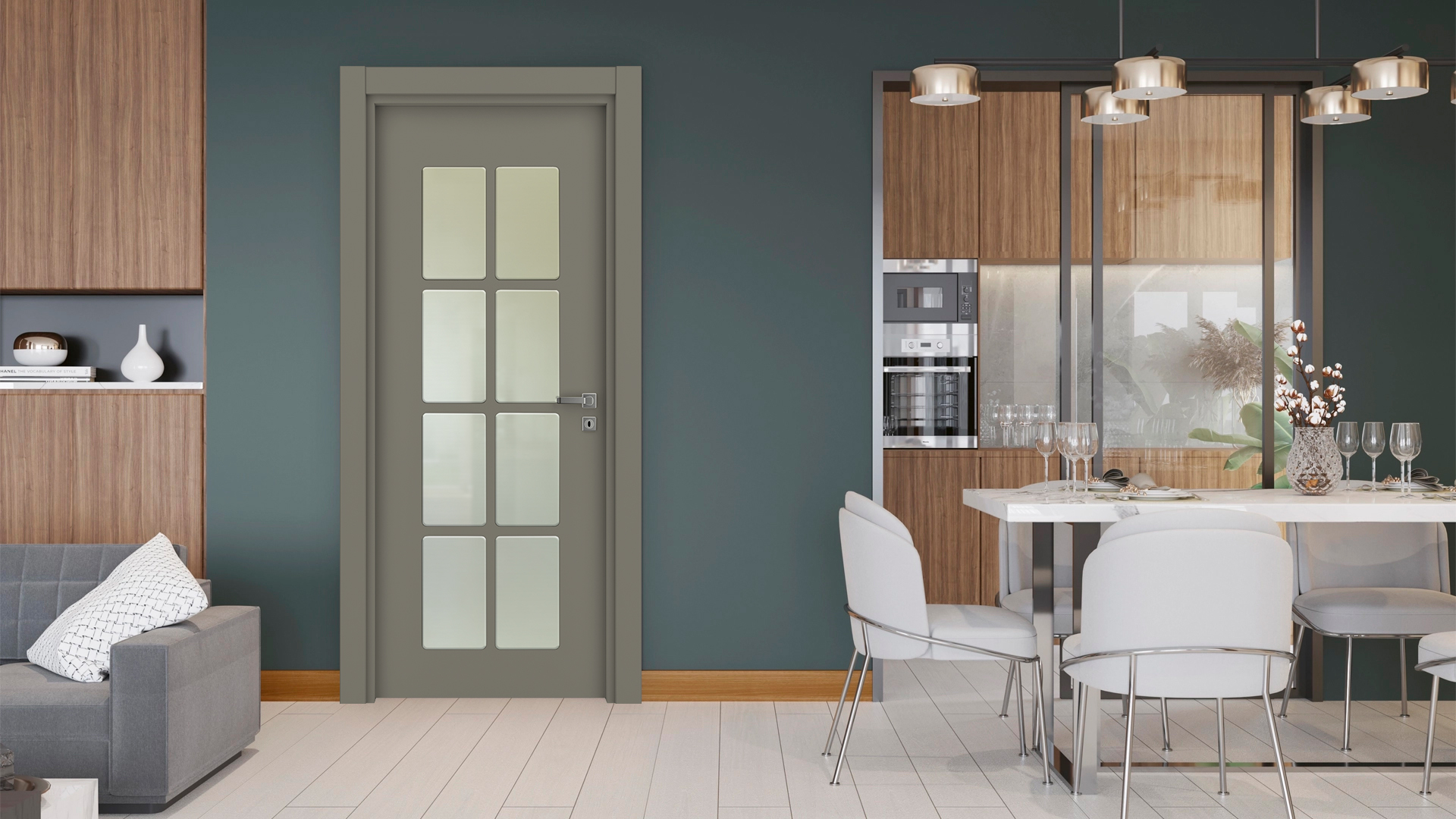 VDA-50 HAKİ GRİ G CAMLI Render