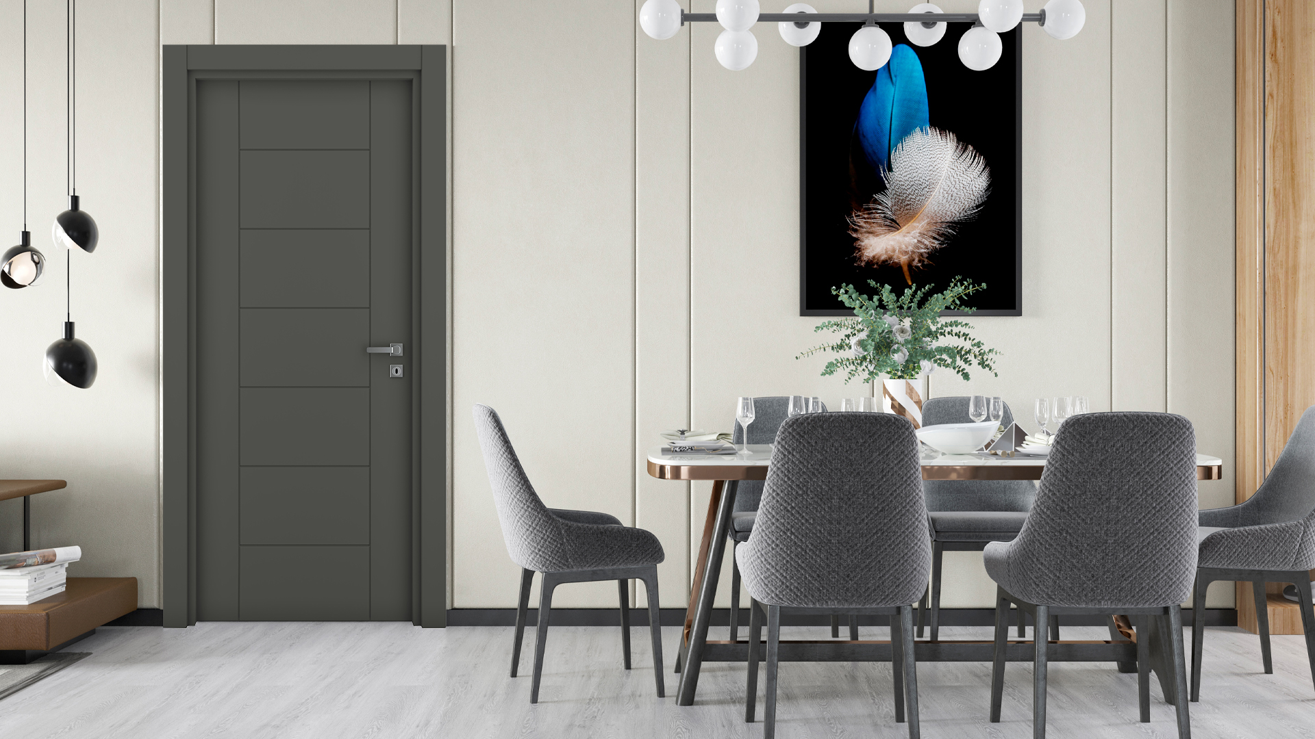 VDA-50 MODERN ANTHRACITE Render