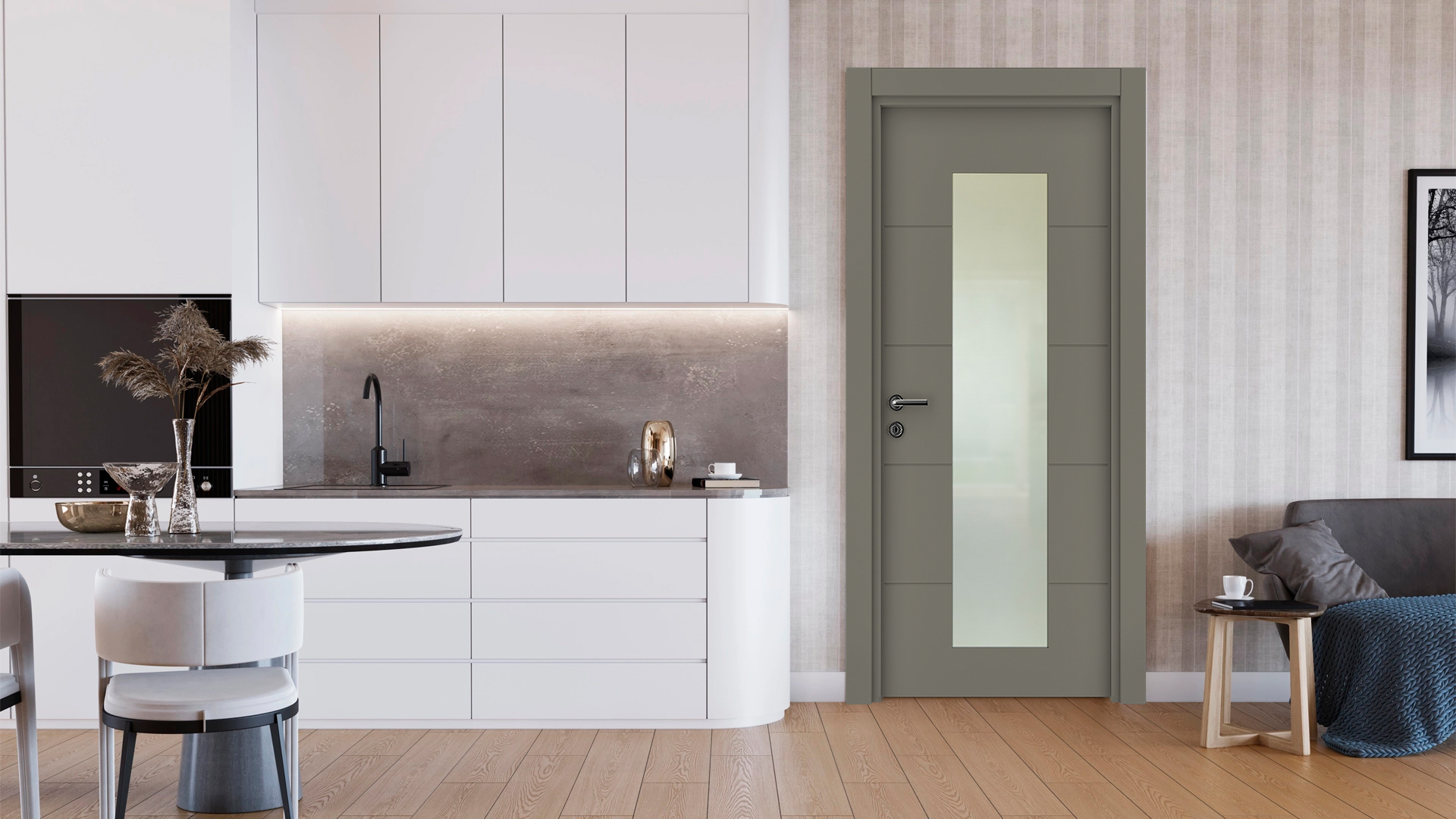 VDA-80 HAKİ GRİ CAMLI Render