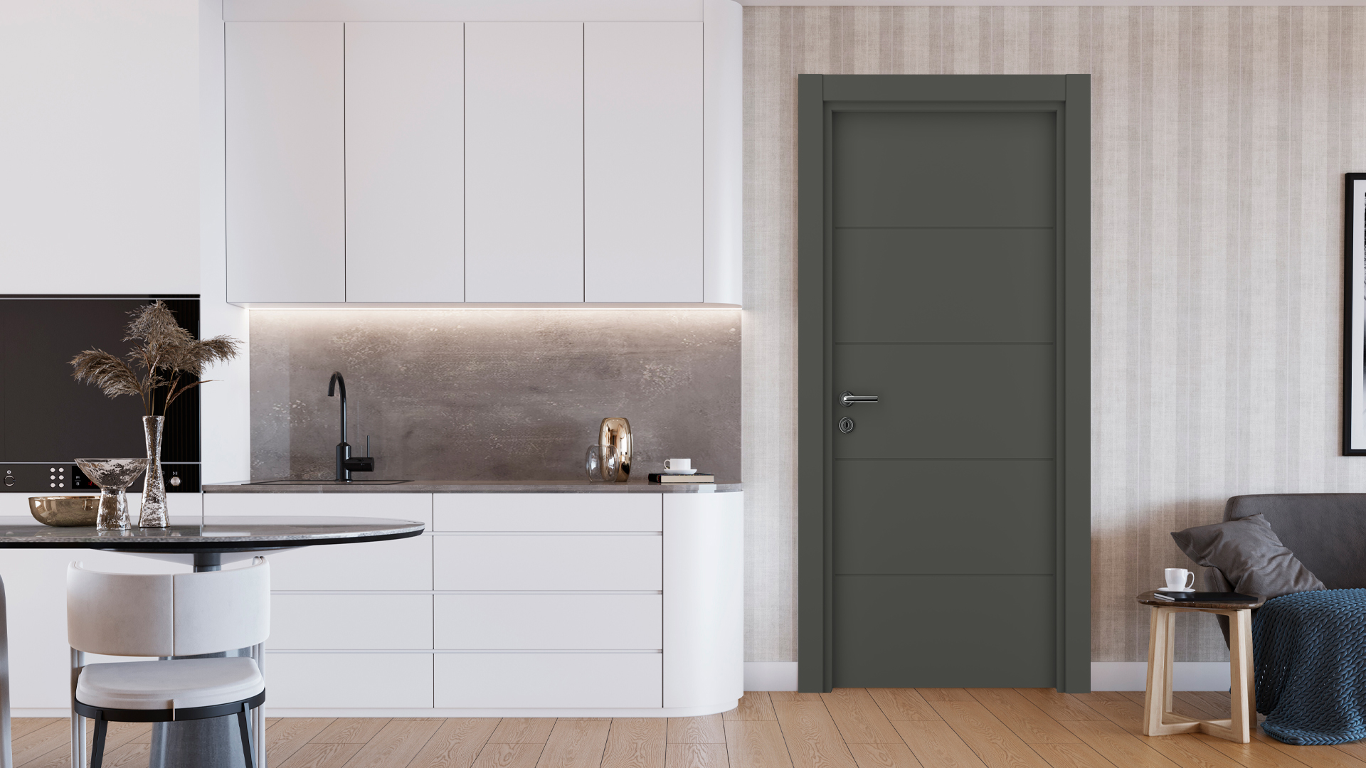 VDA-80 MODERN ANTRASİT Render