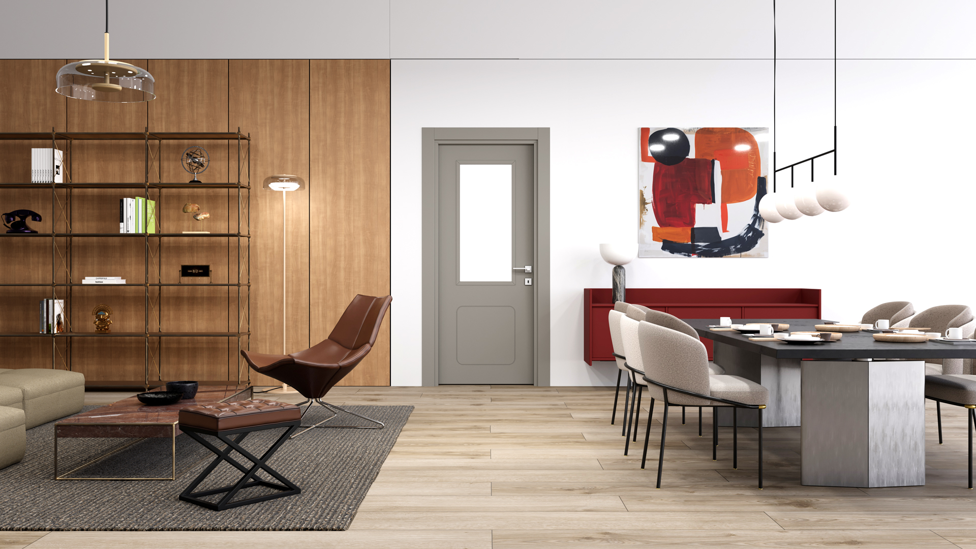 AURA NATURAL GRAY GLAZED Render