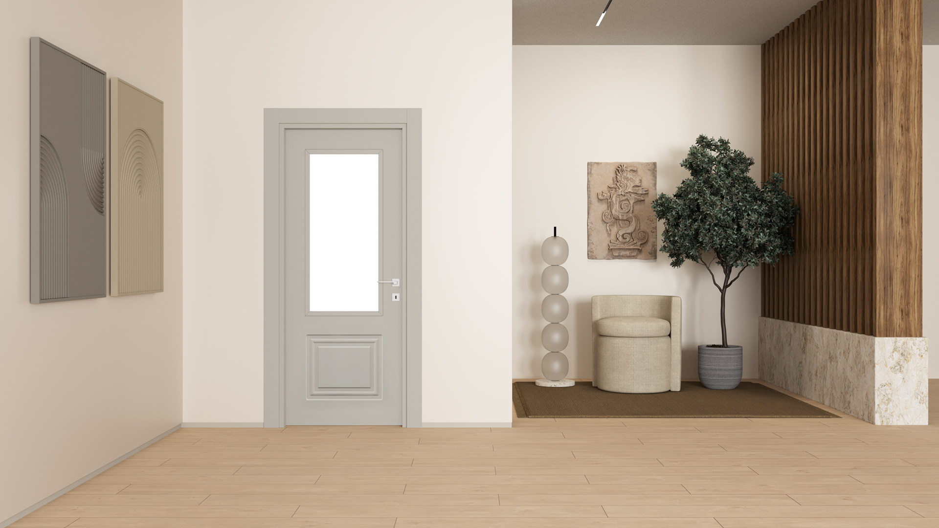 SOLE SILK GRAY GLAZED Render