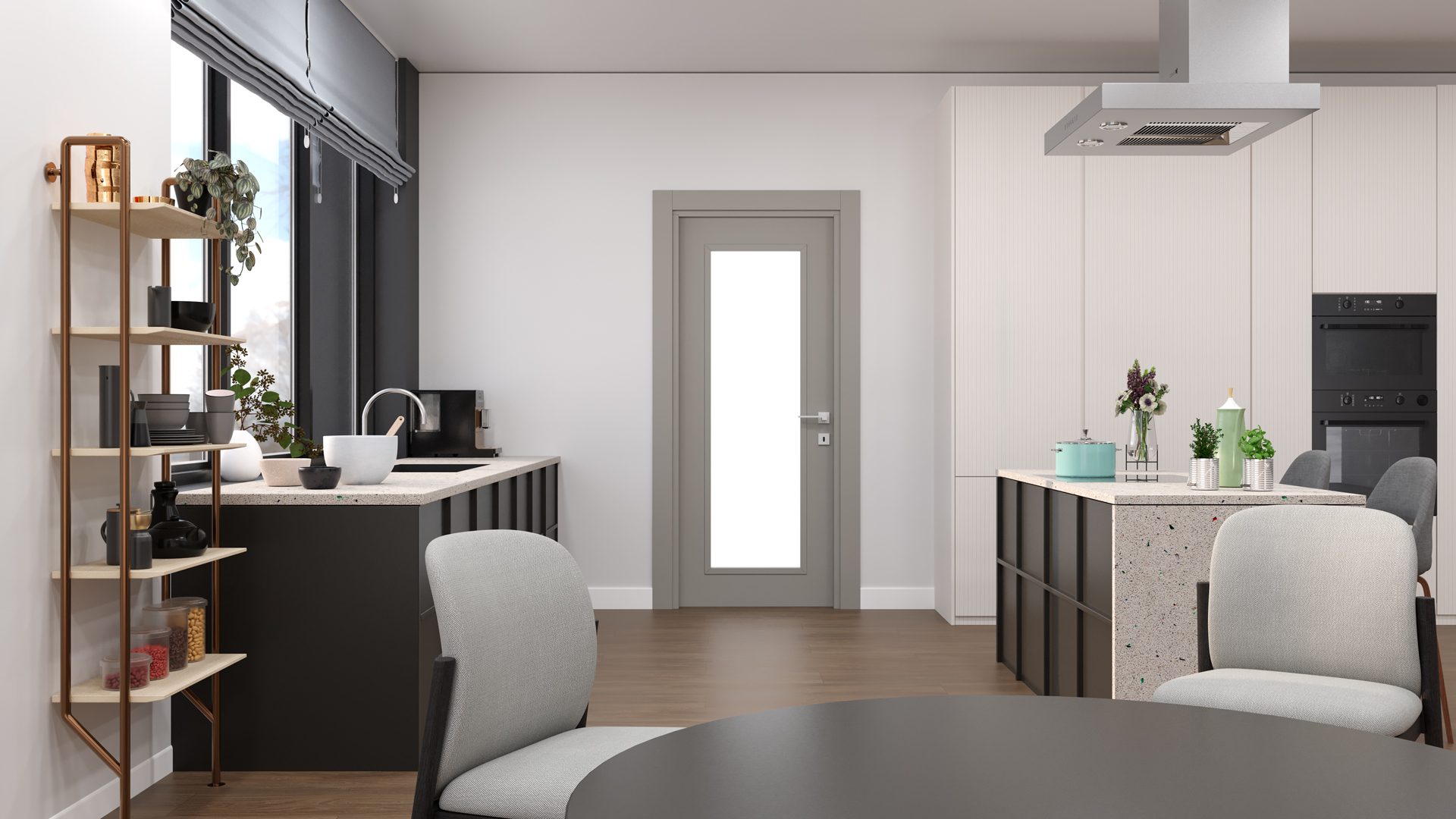 SUPRA NATURAL GRAY GLAZED Render