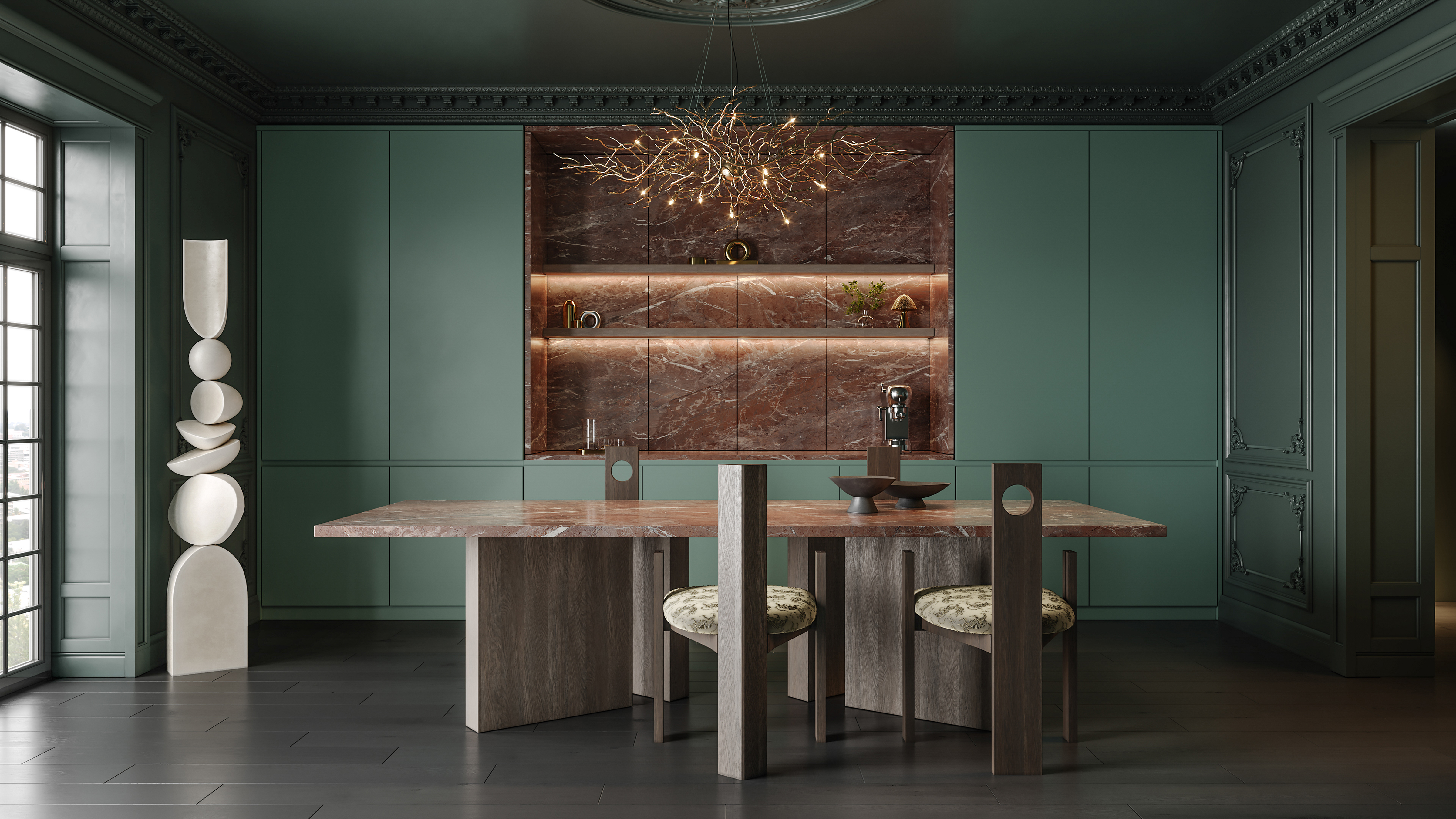 Cherry Marble Render