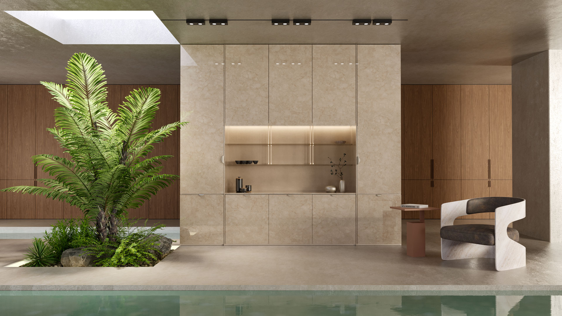 Aura Marble Render